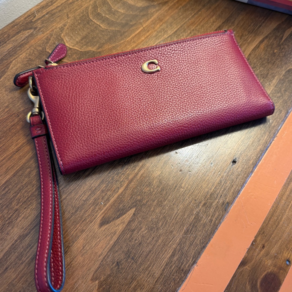 Coach Double Zip Wallet- New